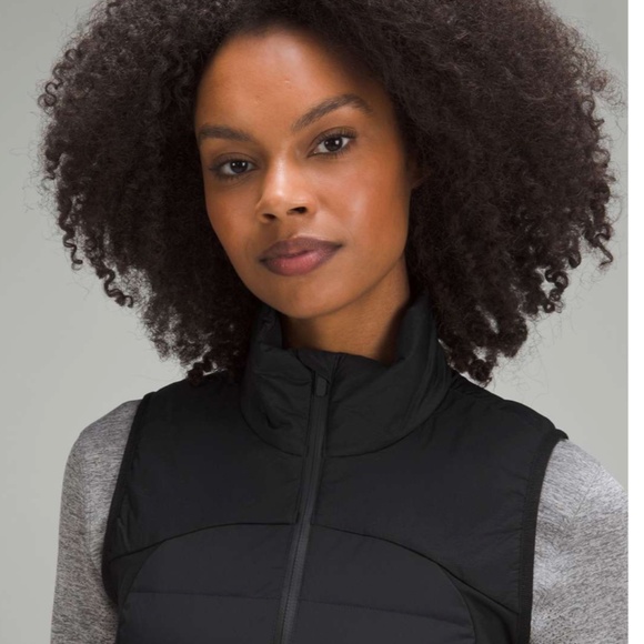 Lululemon Down for It All Vest, Black, Size 10, Like New - Picture 3 of 10